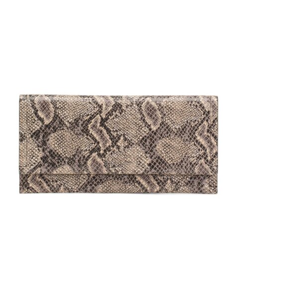 RADLEY LONDON Chalk Leather Oak Street Faux Snake Medium Wallet - Picture 1 of 2
